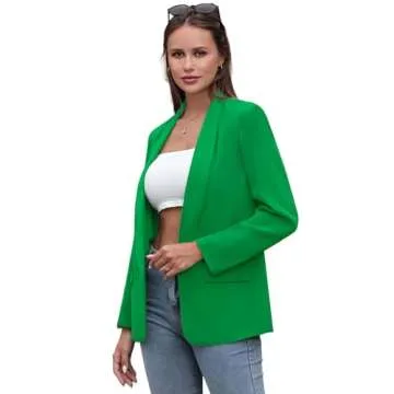 Womens Casual Blazers Stylish Suit Jacket for Work