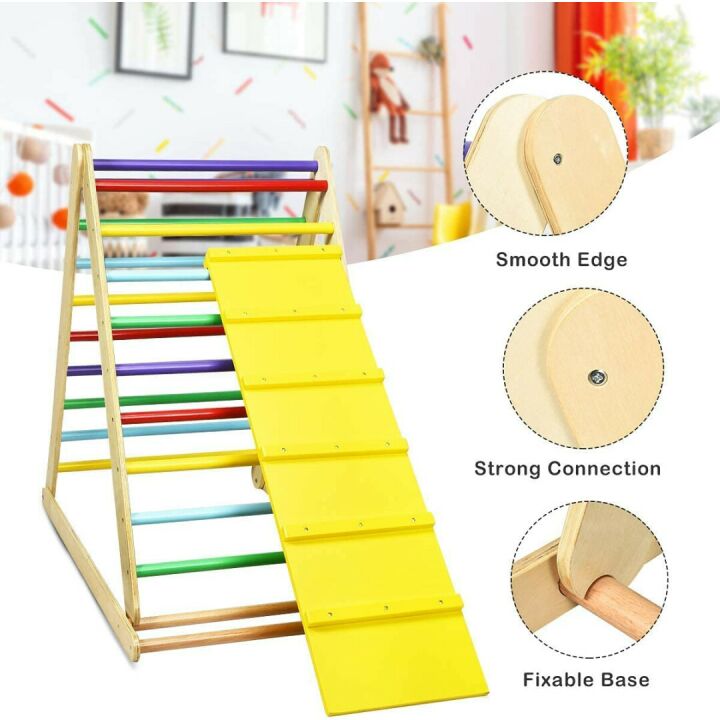 Foldable Triangle Climber & Ramp for Toddlers