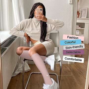 Iseasoo Compression Socks for Women - Athletic Support