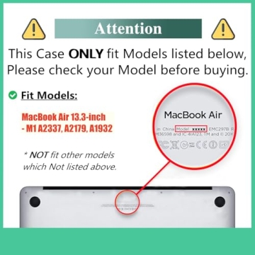 Stylish Crocodile Leather MacBook Air Case with Keyboard Cover