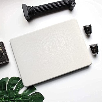 Stylish Crocodile Leather MacBook Air Case with Keyboard Cover