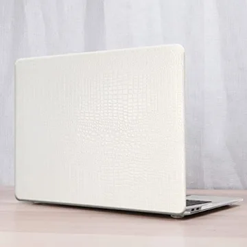 Stylish Crocodile Leather MacBook Air Case with Keyboard Cover