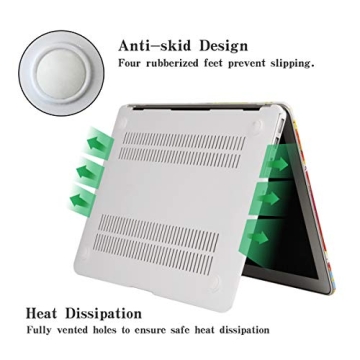 Stylish Crocodile Leather MacBook Air Case with Keyboard Cover