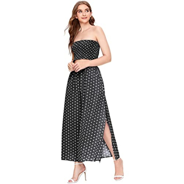 Floerns Women's Summer Crop Top and Skirt Set with Pockets