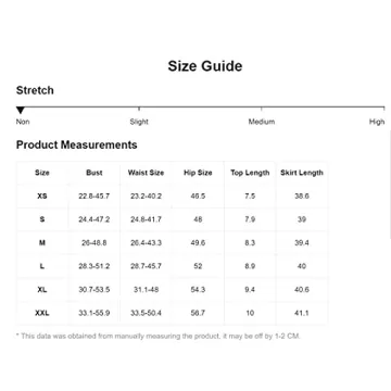 Floerns Women's Summer Crop Top and Skirt Set with Pockets