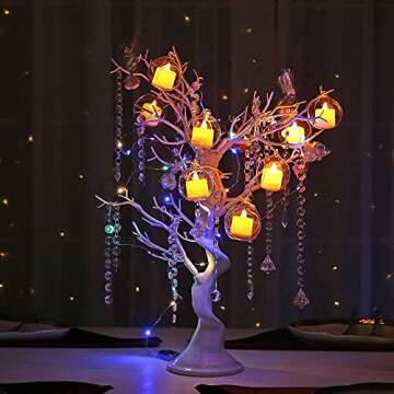 3.15 inches Hanging Tealight Holder Glass Globes Terrarium Wedding Candle Holder Candlestick (18 Pcs/Set) (18pcs)