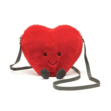 Jellycat Amuseables Heart Plush Bag for All Ages