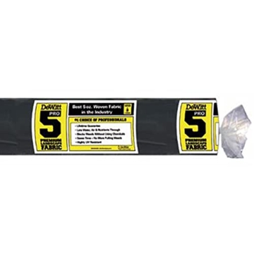 Durable DeWitt Weed Barrier for Gardens 6x250 Feet