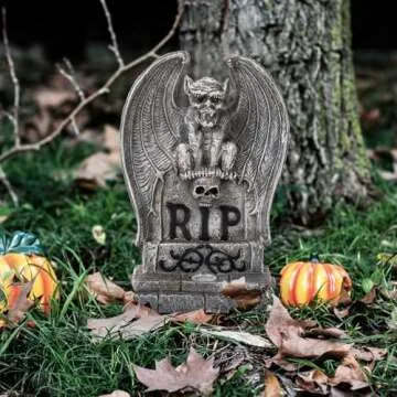 Spooky HUYIENO Solar Halloween Graveyard Decoration