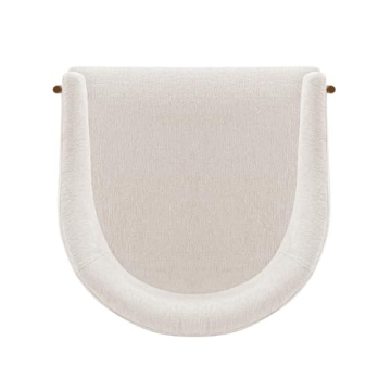 Manhattan Comfort Lia Boucle Dining Chair Streamlined Elegance