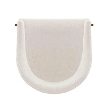 Manhattan Comfort Lia Boucle Dining Chair Streamlined Elegance