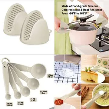 Premium 19pcs Kitchen Utensils Set - Heat Resistant & Non Toxic