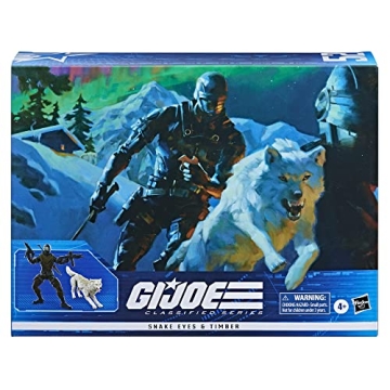 G.I. Joe Snake Eyes & Timber 6-Inch Action Figure Collectible