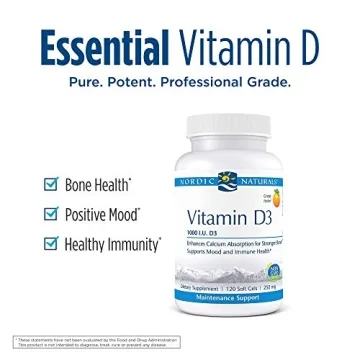 Nordic Naturals Pro Vitamin D3 1000 - 120 Soft Gels