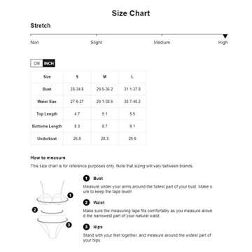 SOLY HUX Spaghetti Strap Floral Print Bikini for Women