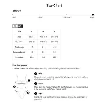 SOLY HUX Spaghetti Strap Floral Print Bikini for Women