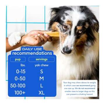 Native Pet Yak Cheese Himalayan Dog Chews - Long Lasting Dental Sticks for Large Breeds – 100% All Natural Himalayan Yak Chews for Large Dogs – Cheese Bone for Aggressive Chewers - 3 Per Pack