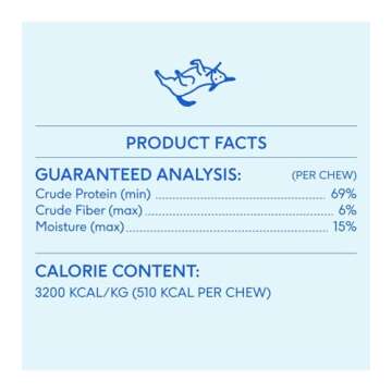 Native Pet Yak Cheese Himalayan Dog Chews - Long Lasting Dental Sticks for Large Breeds – 100% All Natural Himalayan Yak Chews for Large Dogs – Cheese Bone for Aggressive Chewers - 3 Per Pack