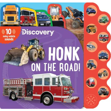Discovery: Honk on the Road! Engaging Sound Book for Kids