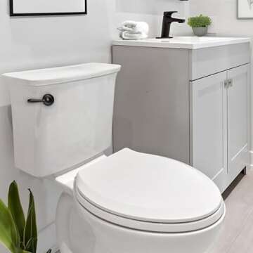 Korky 6081BP Strongarm Tank Lever Universal to Fit Front Angled Side Left and Right Mount Toilets, Oil-Rubbed Bronze, Faucet Style