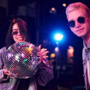 12272 PCS Mirror Mosaic Tiles Small Square Disco Ball Tiles Self Adhesive Mirror Tiles Sticker for DIY Crafts Decoration, Disco Ball Mirror Tiles for Party