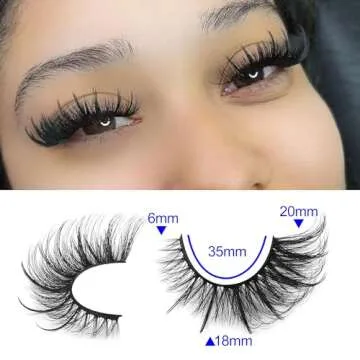 Alice Fairy Cat Eye Lashes for Dramatic Makeup 20mm