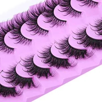 Alice Fairy Cat Eye Lashes for Dramatic Makeup 20mm