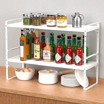 iPEGTOP Adjustable Storage Shelf - Heavy-Duty Space Saver