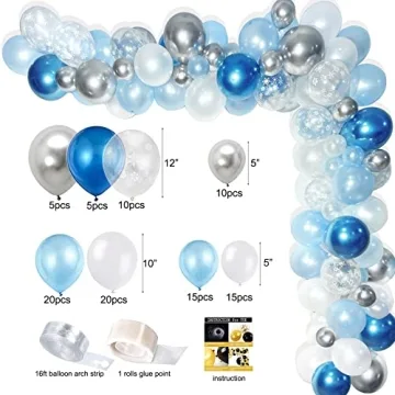 Shempeium Winter Onederland 1st Birthday Decorations Set