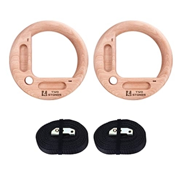 Portable Hangboard & Pull Up Rings for Rock Climbing Training