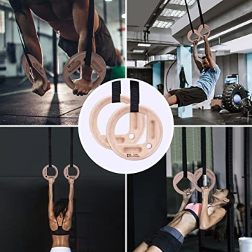 Portable Hangboard & Pull Up Rings for Rock Climbing Training