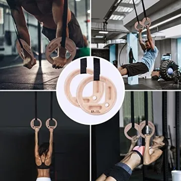 Portable Hangboard & Pull Up Rings for Rock Climbing Training