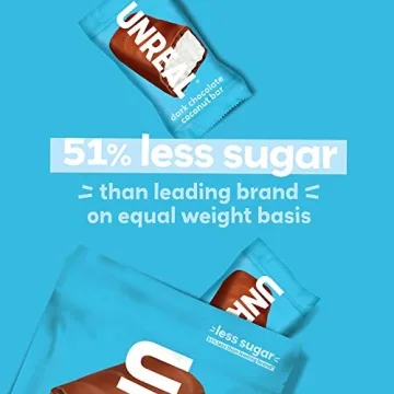 UNREAL Dark Chocolate Coconut Bars | Vegan & Low Sugar