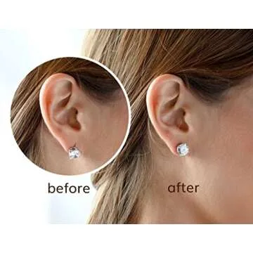 Levears Premium Earring Lifts for Perfect Support