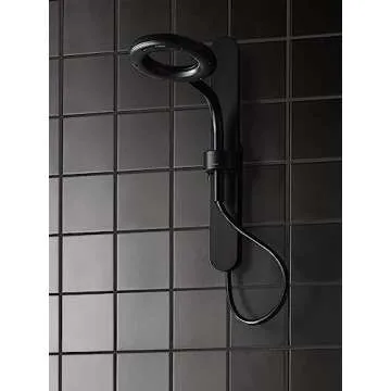 Moen N207C0BL Spa Shower including Rainshower, Handshower and Magnetic Dock, Matte Black