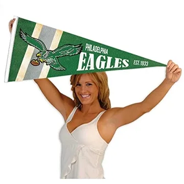 WinCraft Eagles Retro Pennant Flag for All Fans