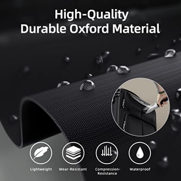 SHOWKOO 3 Piece Softside Expandable Luggage Set