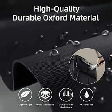 SHOWKOO 3 Piece Softside Expandable Luggage Set