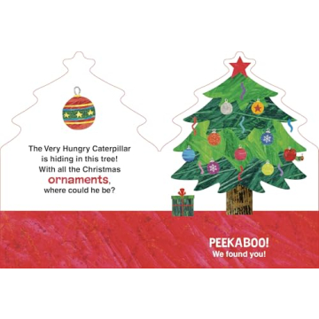 The Very Hungry Caterpillar's Peekaboo Christmas Book