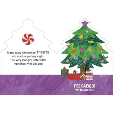 The Very Hungry Caterpillar's Peekaboo Christmas Book