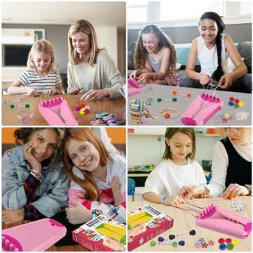 Creative Friendship Bracelet Making Kit for Kids Ages 6-12