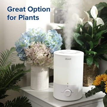 LEVOIT Quiet Humidifier 3L, Cool Mist Top Fill, Essential Oil Diffuser