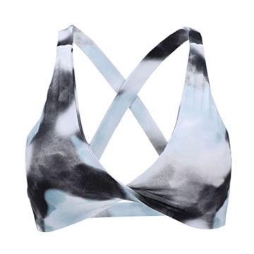 Aoxjox Women's Padded Satara Low Impact Workout Bra