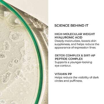 Natura Bissé Diamond Cocoon Sheer Eye | Anti-Aging Tinted Eye Cream | Rejuvenates, Hydrates & Conceals, 0.3 Oz