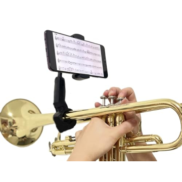 Trumpet Lyre Adjustable Marching Band Music Lyre for Trumpet, mellophone lyre for marching band, Sec...