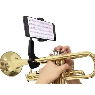 Trumpet Lyre Adjustable Marching Band Music Lyre for Trumpet, mellophone lyre for marching band, Sec...