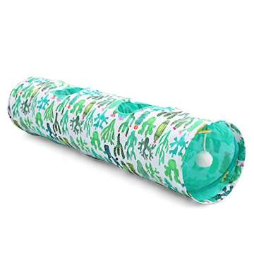 LUCKITTY Cat Tunnel Toy - Waterproof & Portable Design