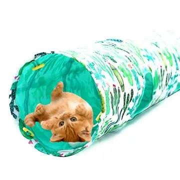 LUCKITTY Cat Tunnel Toy - Waterproof & Portable Design