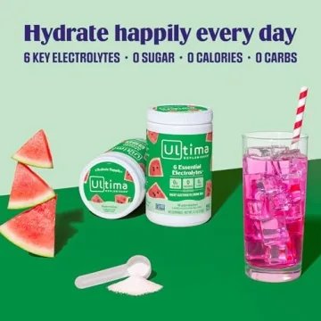 Ultima Watermelon Electrolyte Mix – Sugar-Free Hydration