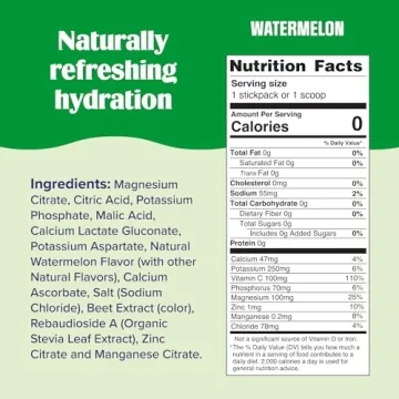 Ultima Watermelon Electrolyte Mix – Sugar-Free Hydration